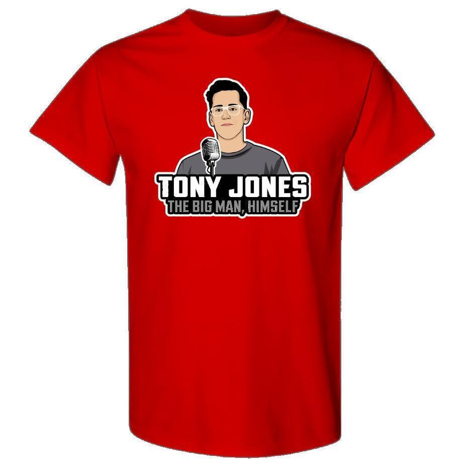 Tony Jones Red Shirt